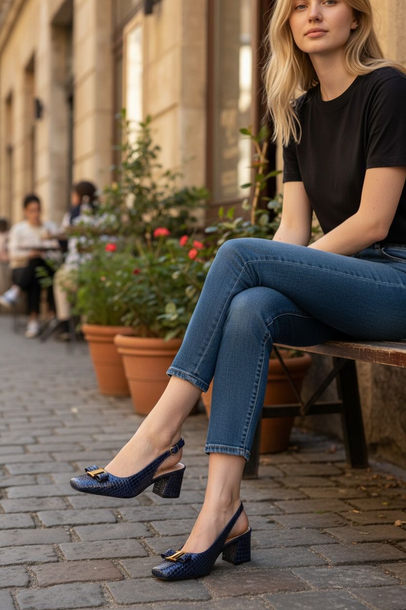 Sling Back Ali Shoes