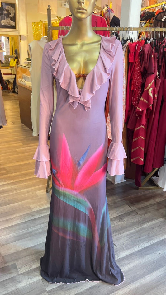 Belle Sleeve Maxi Dress