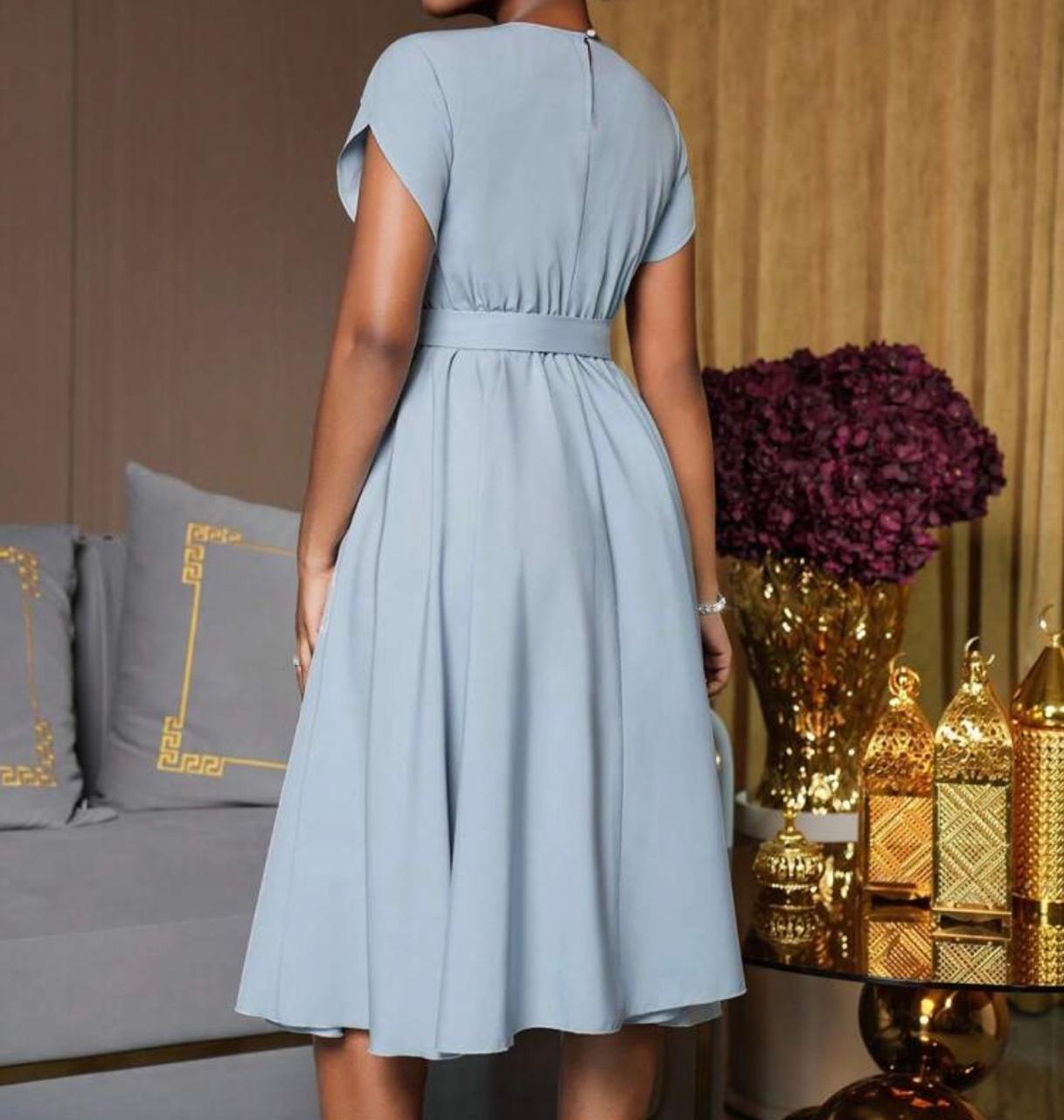 A-Line Midi Dress
