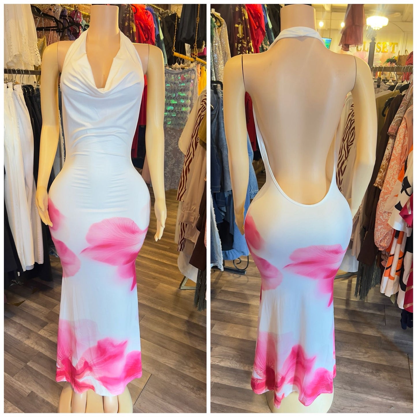 Halter Maxi Dress