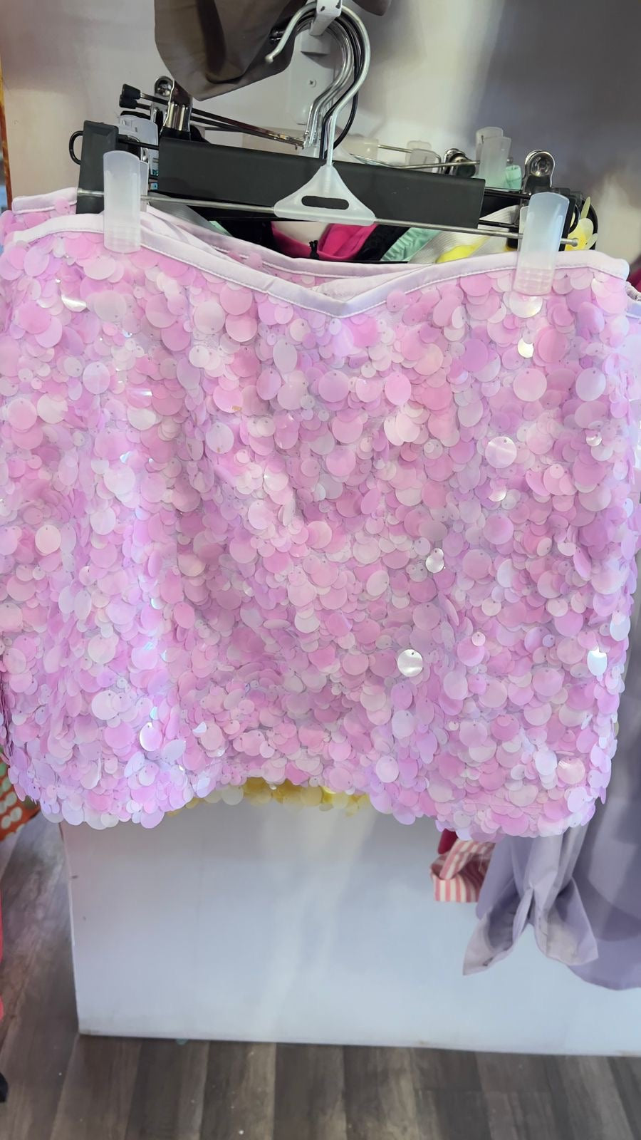 Zara Sequin Mini Skirt