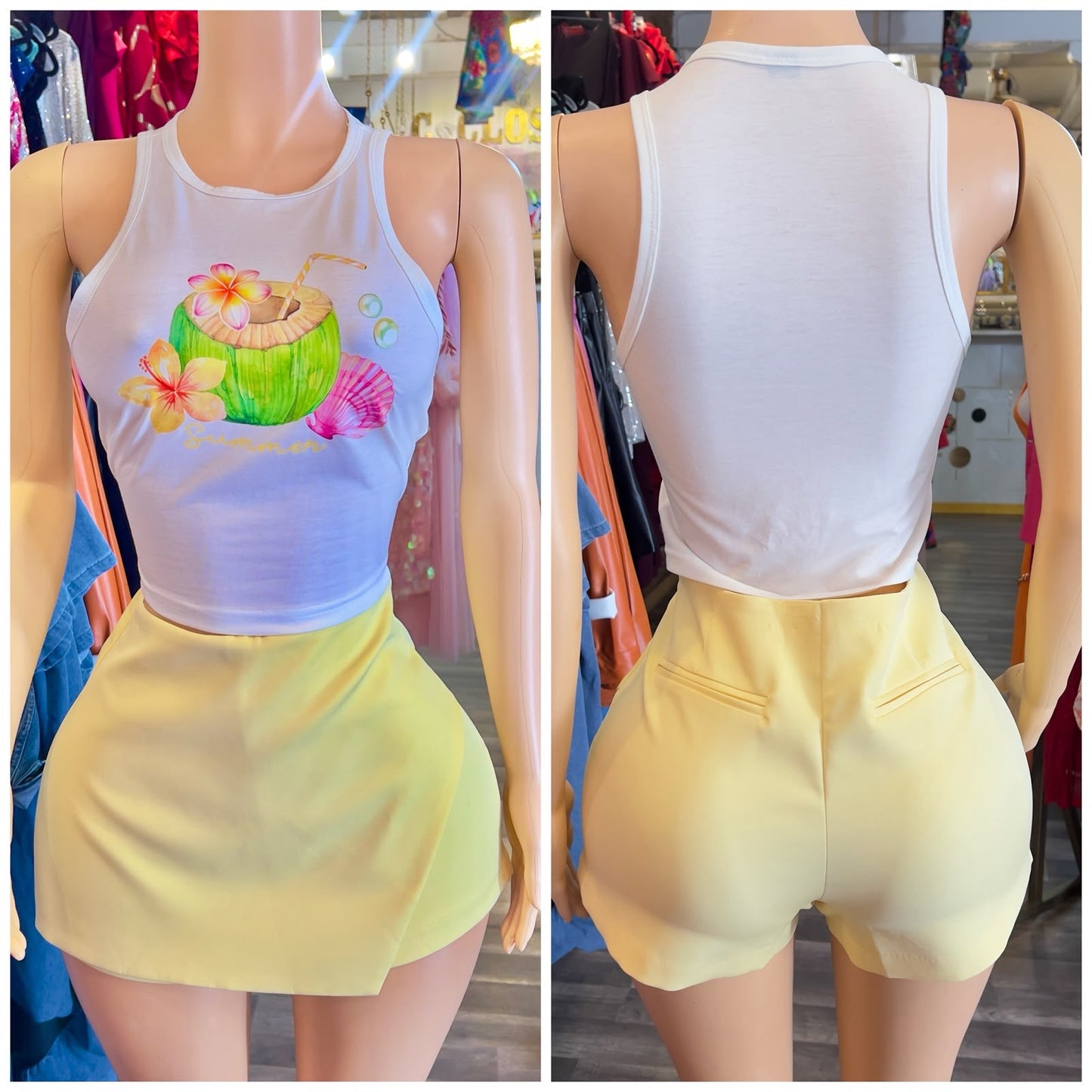 Coconut Crop Top