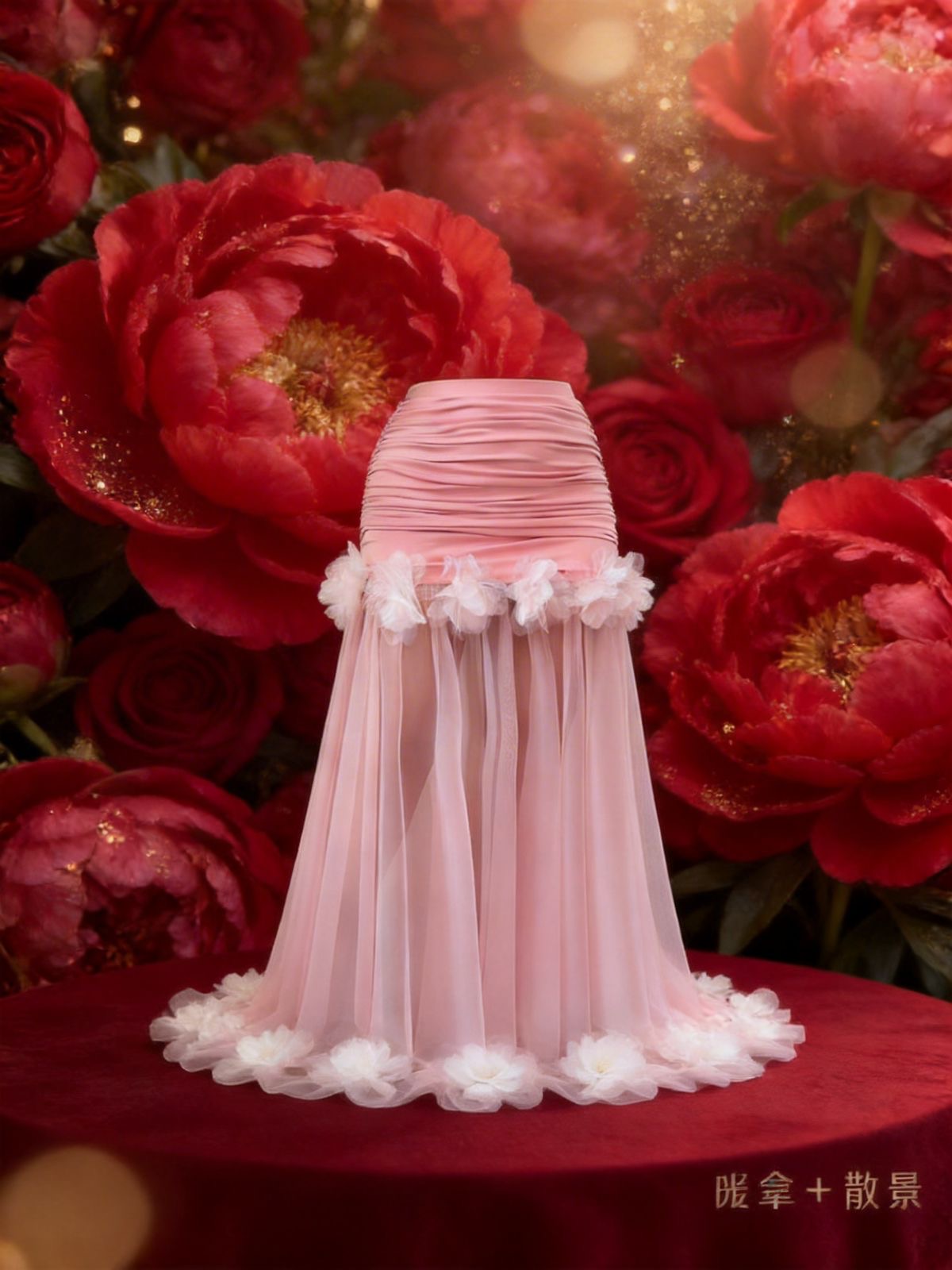 Flare Petals Tulip Skirt