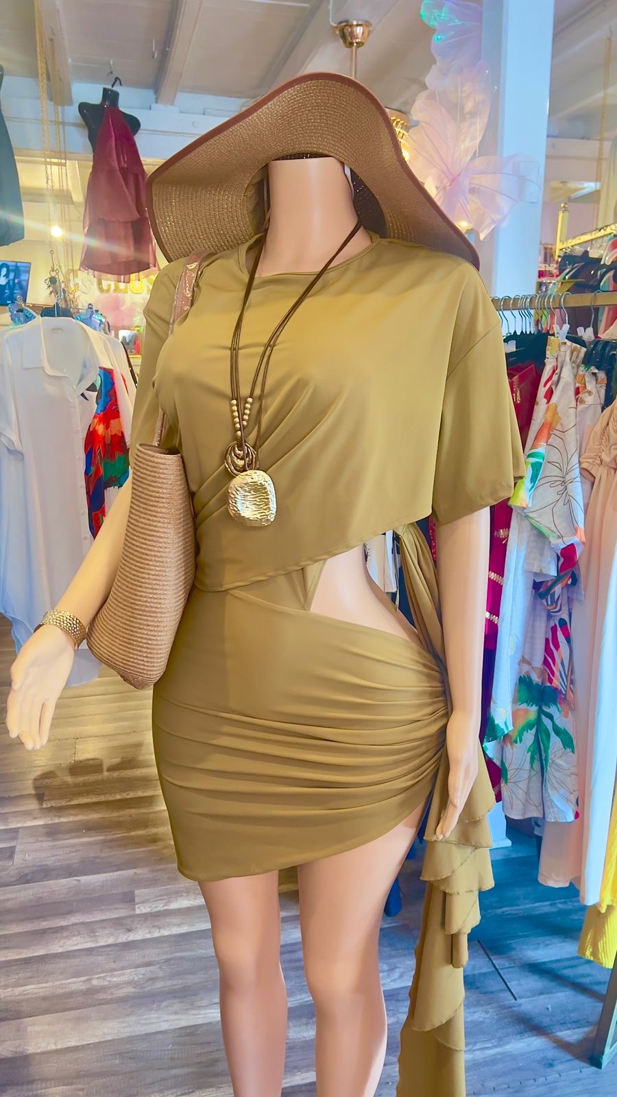 Kelly Cutout Side Dress