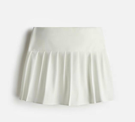 Versatile Pleated Mini Skirt