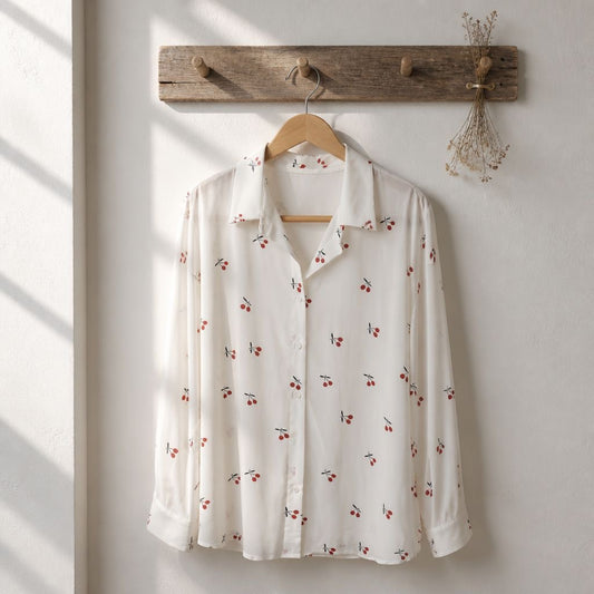 Women Cherry Shirts