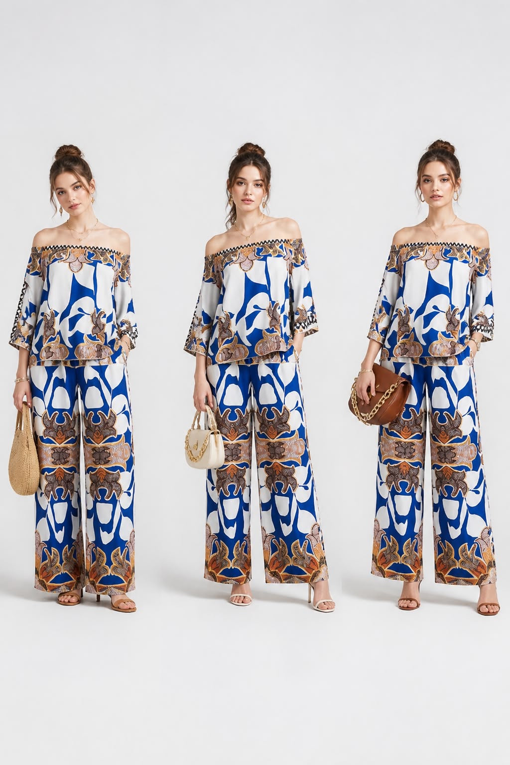 Women Two Piece Pant Set