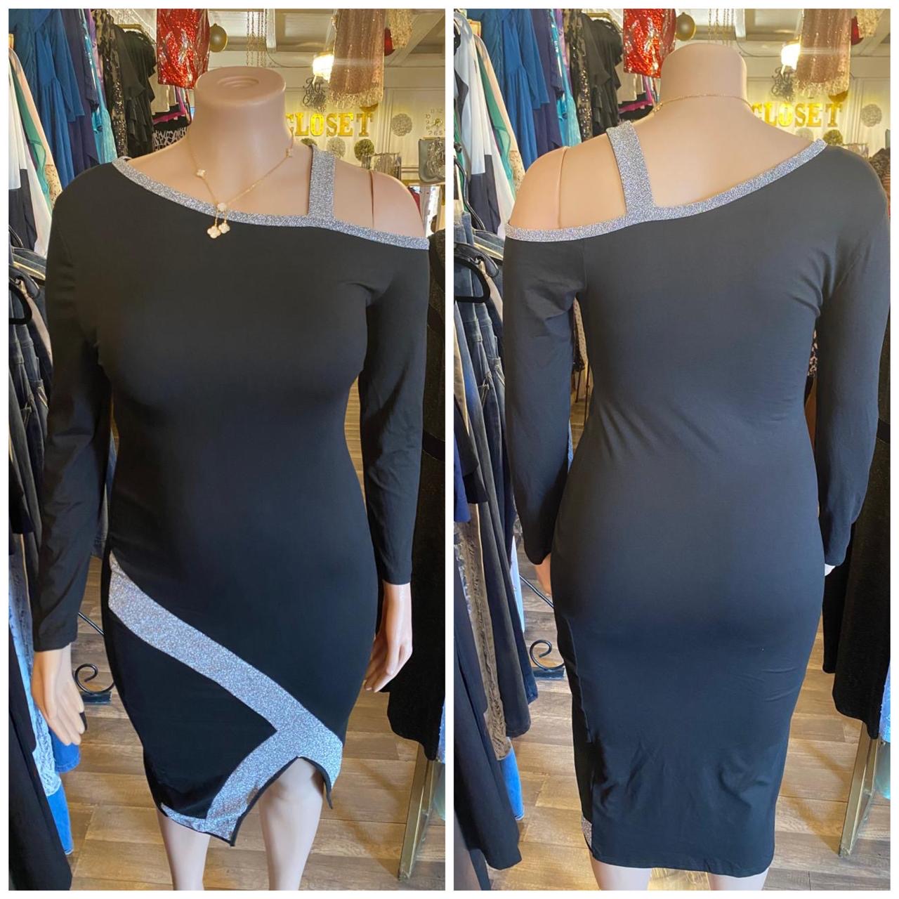 Bodycon Sequin Long Sleeve Dress