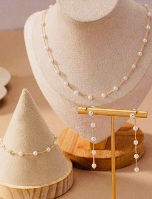 Gold Pearl Set