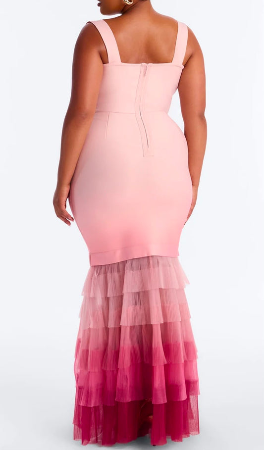Lost For Words Bandage Gown