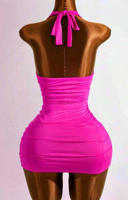 Hearts Out Halter Dress