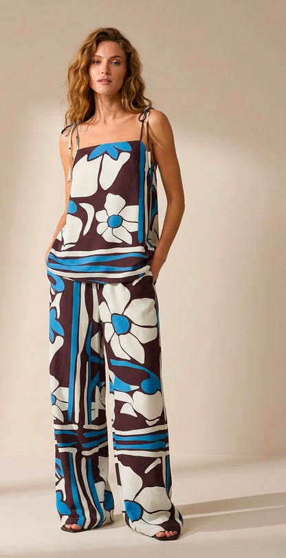 Botanical Pant Set