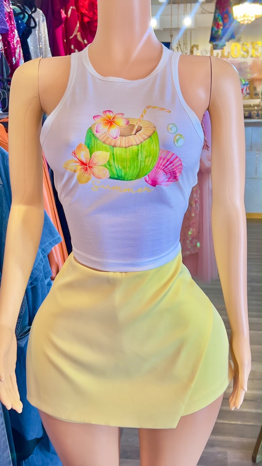 Coconut Crop Top