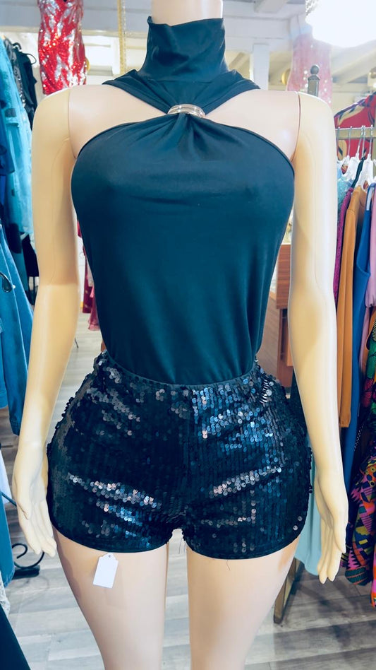 Sequin Shorts