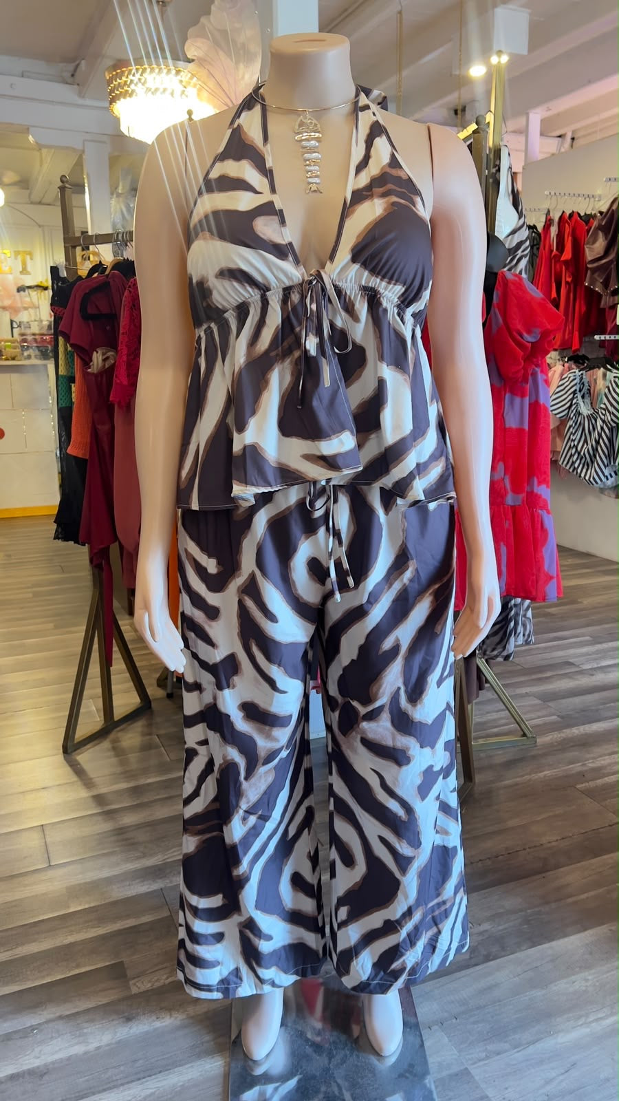 Plus Size Pant Set