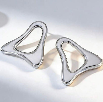 Extra Large Metal Earrings