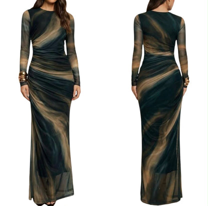 Emily Fitted Maxi Dress