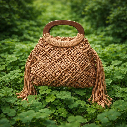 Fringe Bag With Handle