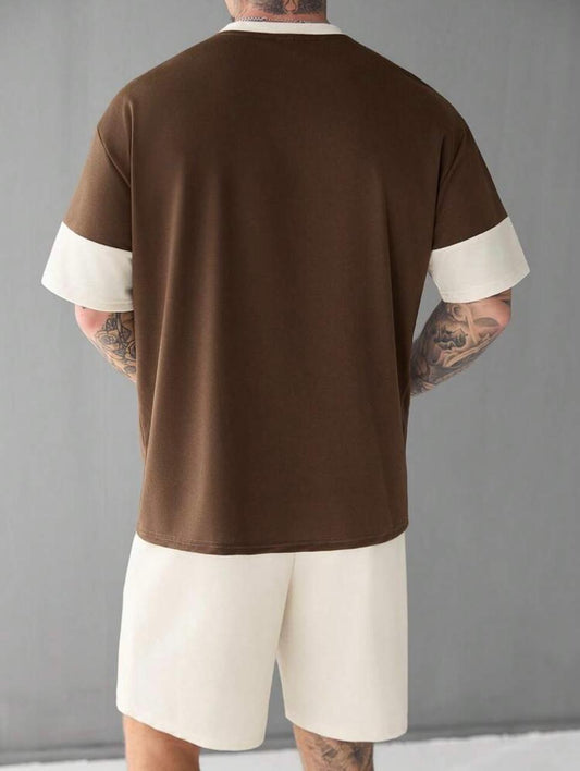 Men Two Piece Short Set