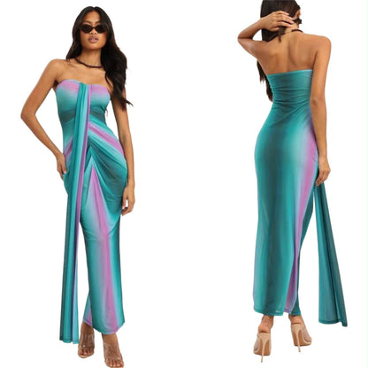 Tube Sheer Dress