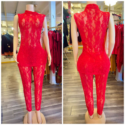 Lace Two Piece Set