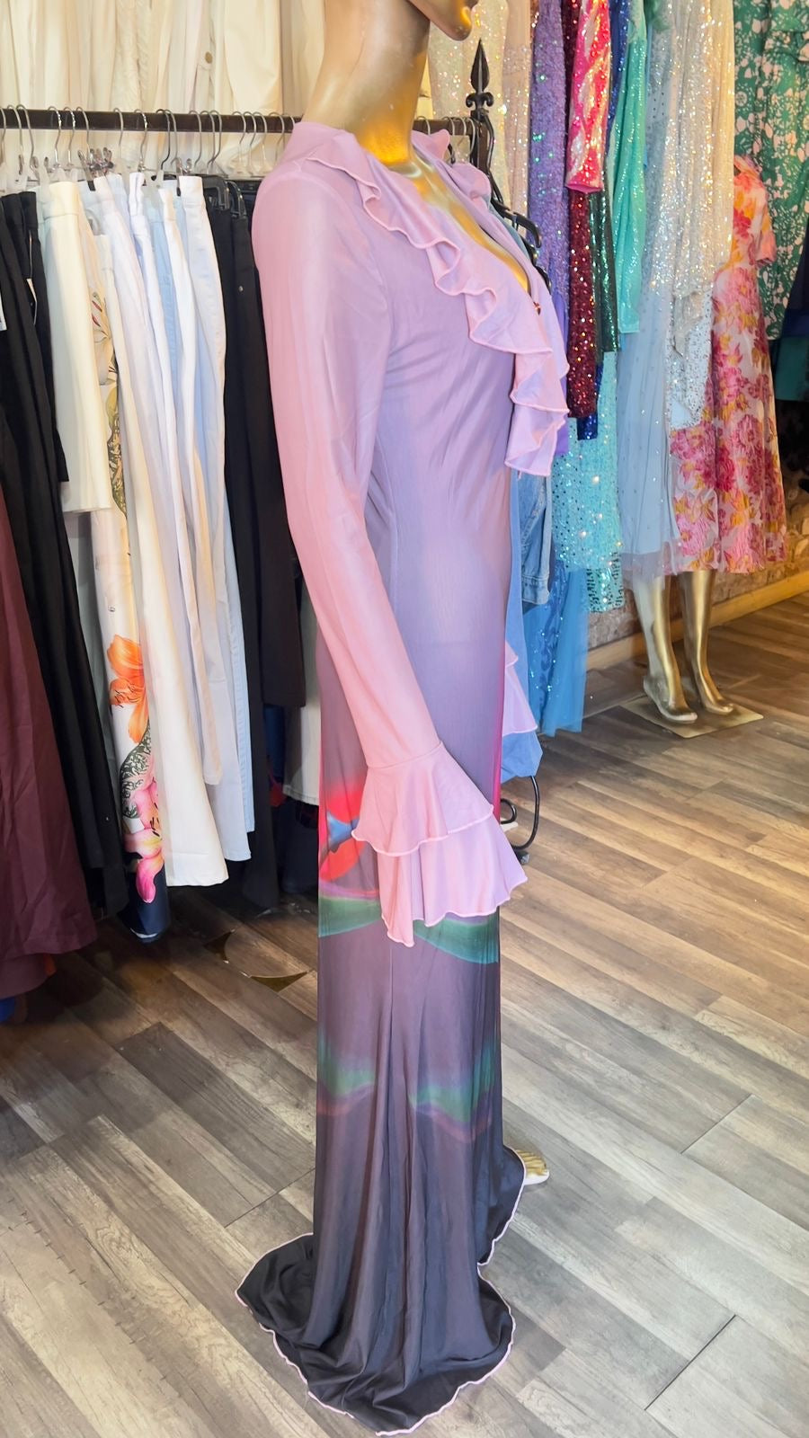 Belle Sleeve Maxi Dress