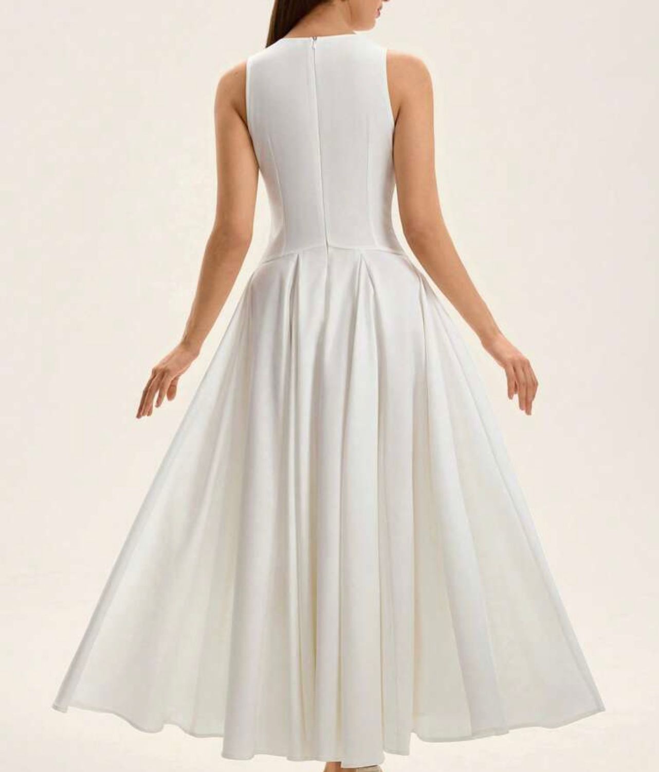 Keyhole Flare Dress