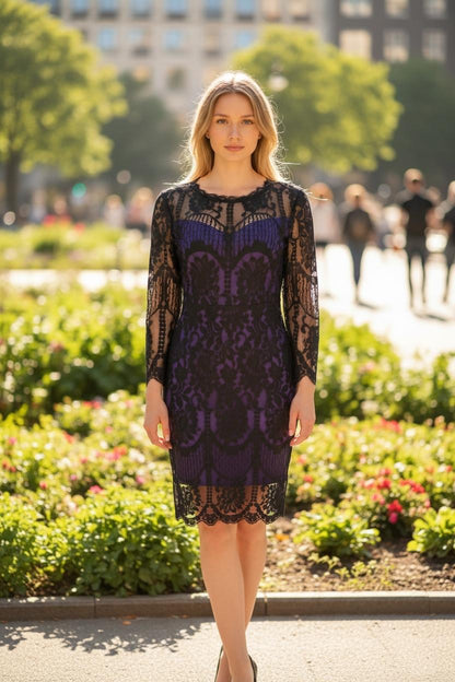 Lace Midi Dress