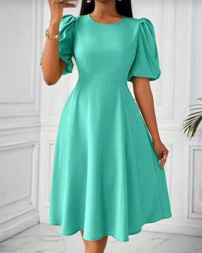 Puff Sleeve Dress