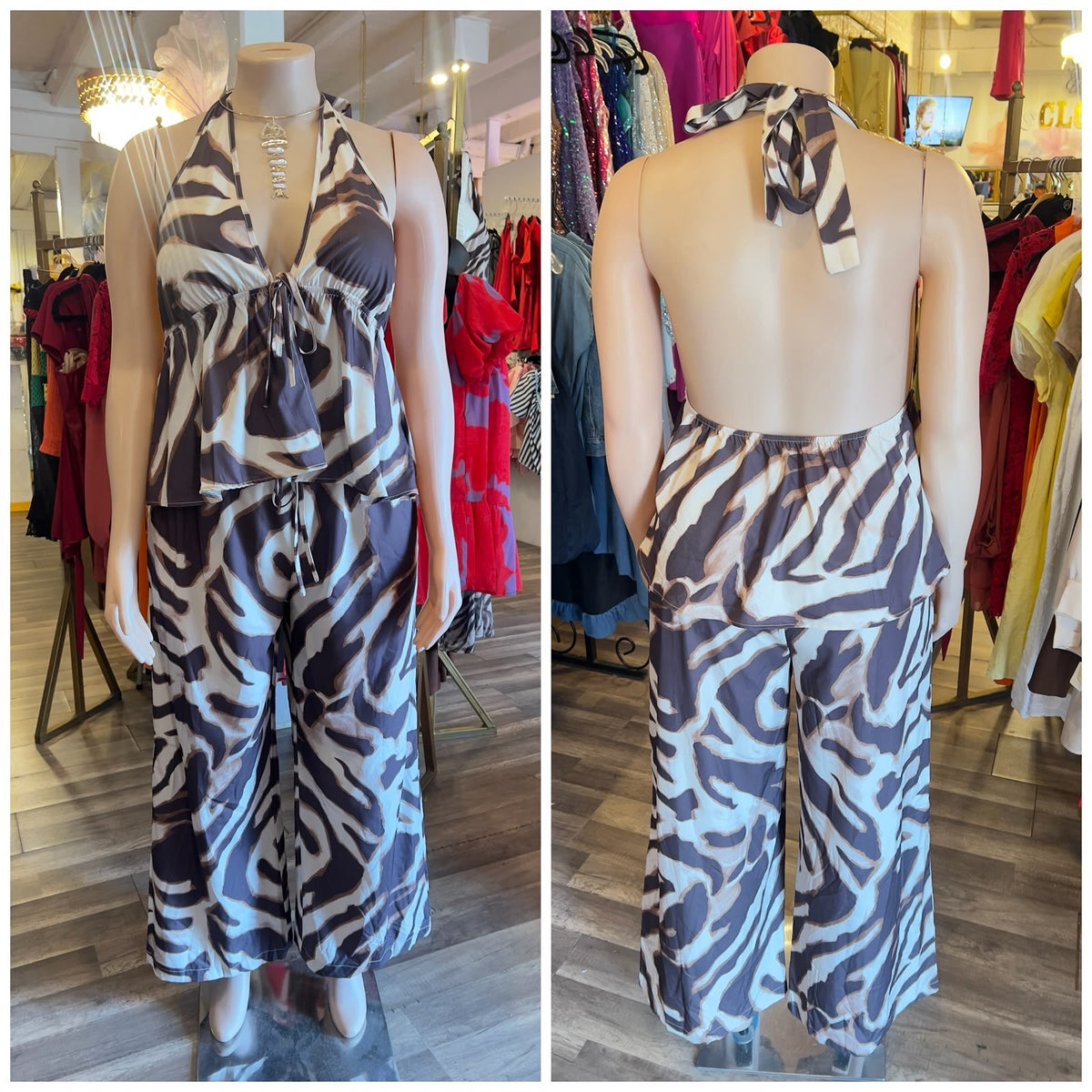 Plus Size Pant Set
