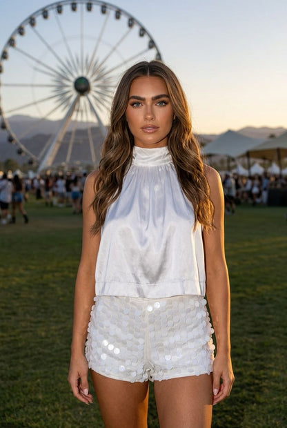 Sequin Shorts