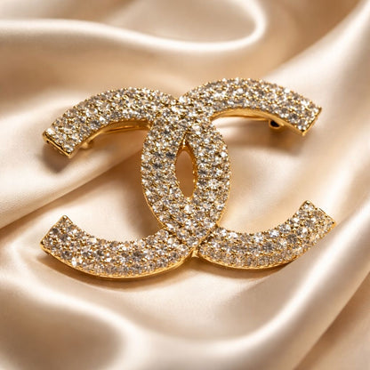 Chanel Rhinestone Brooches