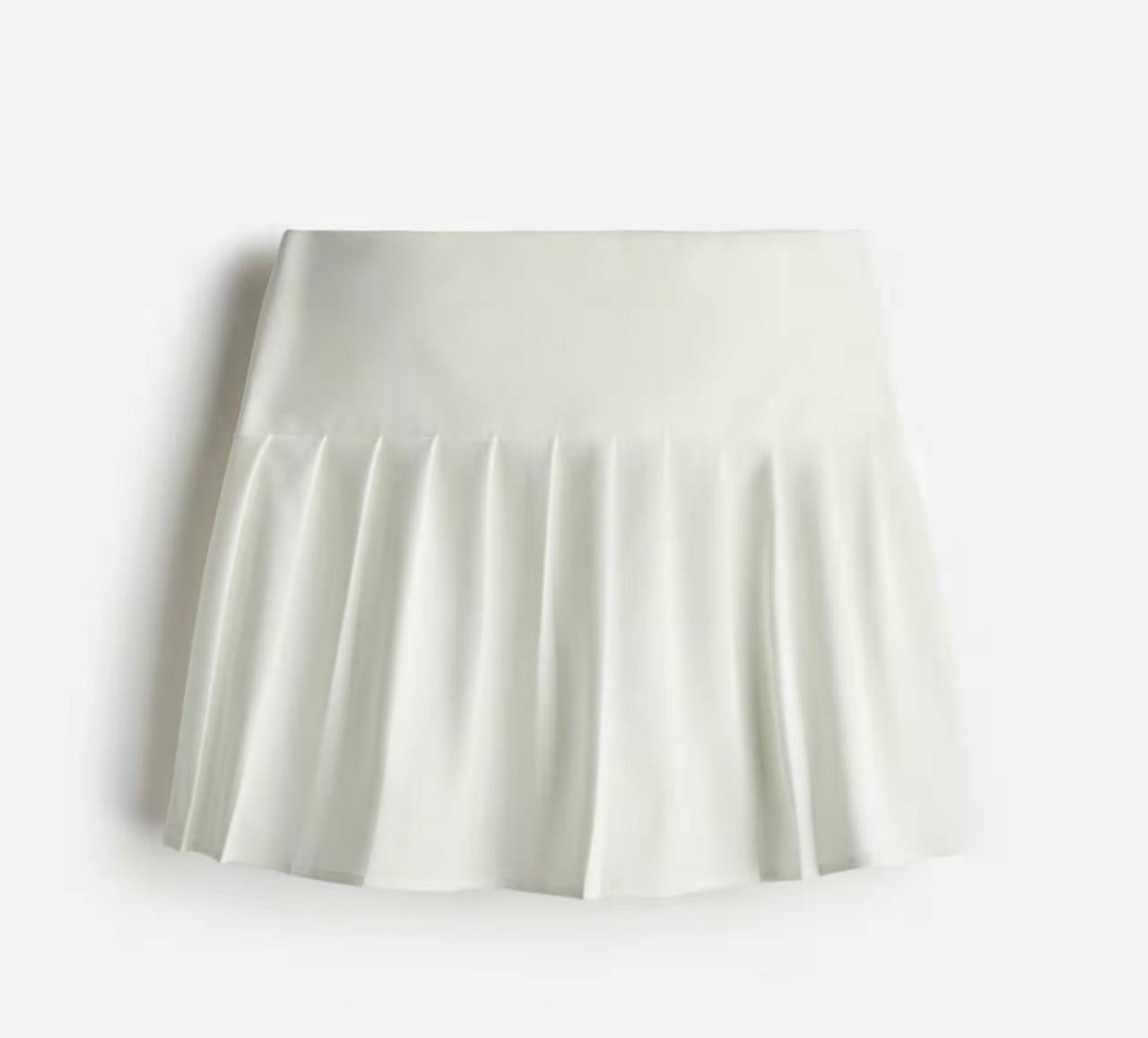 Versatile Pleated Mini Skirt