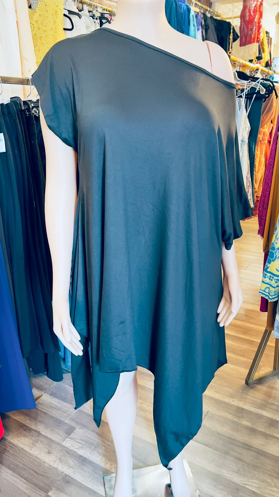 Oversized Shirt Dress