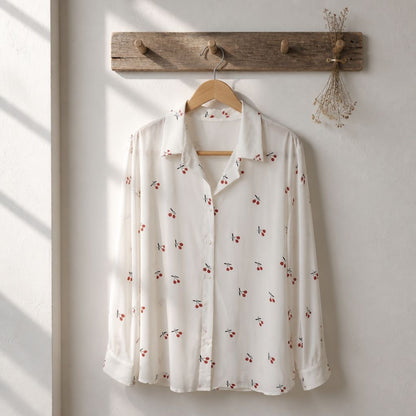 Women Cherry Shirts