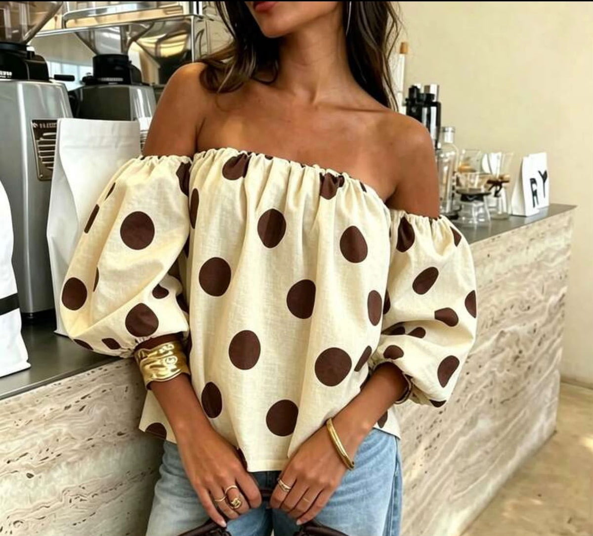 Off Shoulder Blouse