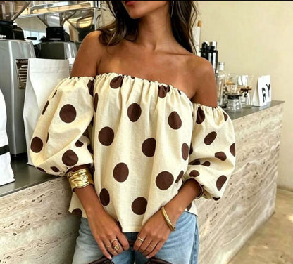 Off Shoulder Blouse