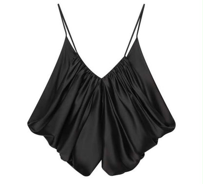 Elegant Satin Cami Blouse