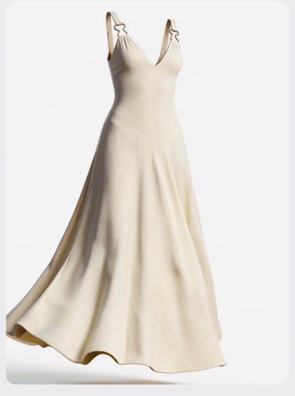 Sheer Bodysuit Maxi Dress