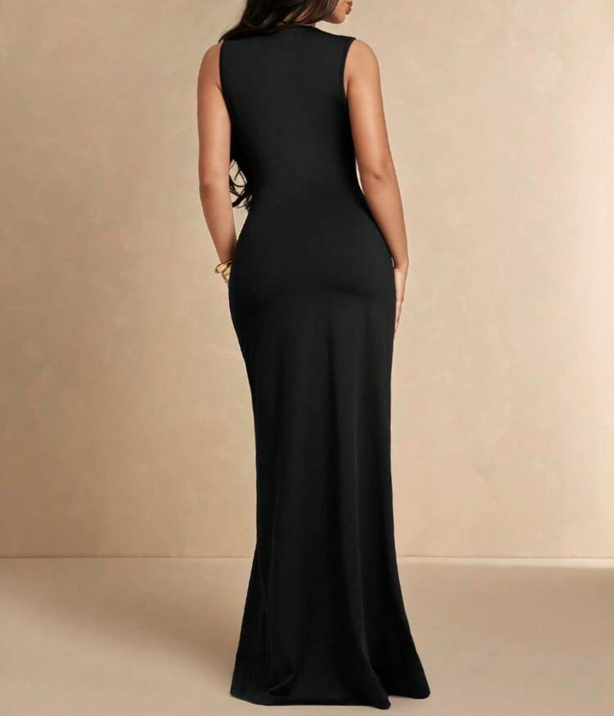 Maxi Color Block Dress