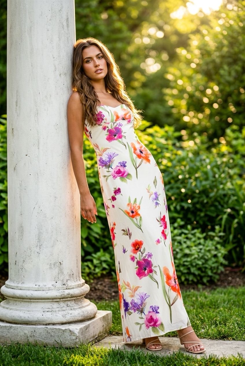 Maxi Floral Dress