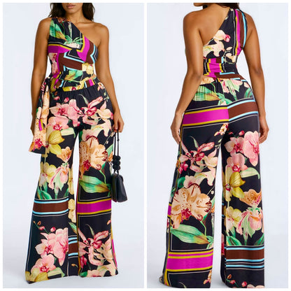 2 Piece Floral Pant Set