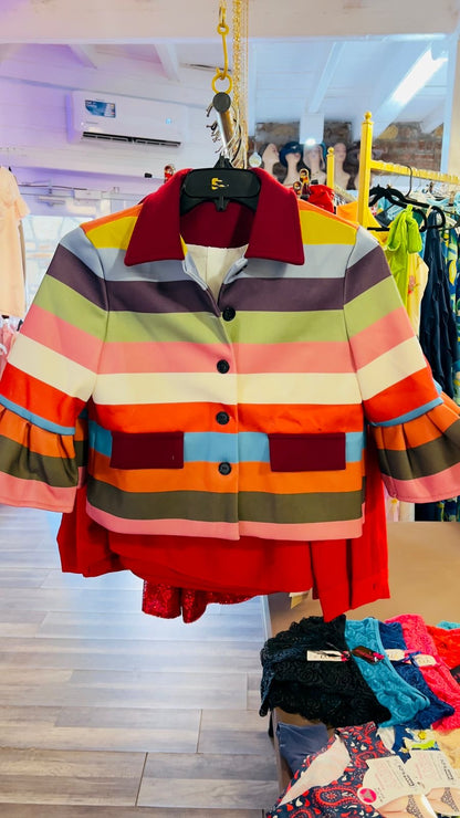 Women Multi-Color Blazer
