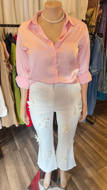 Silk Long Sleeve Shirt