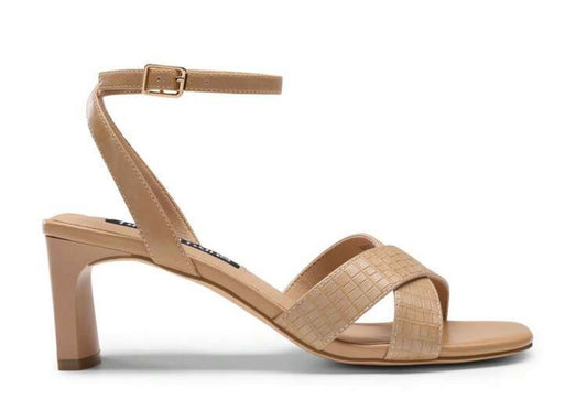 Chunk High Heel Sandals Ankle Strap Open Toe