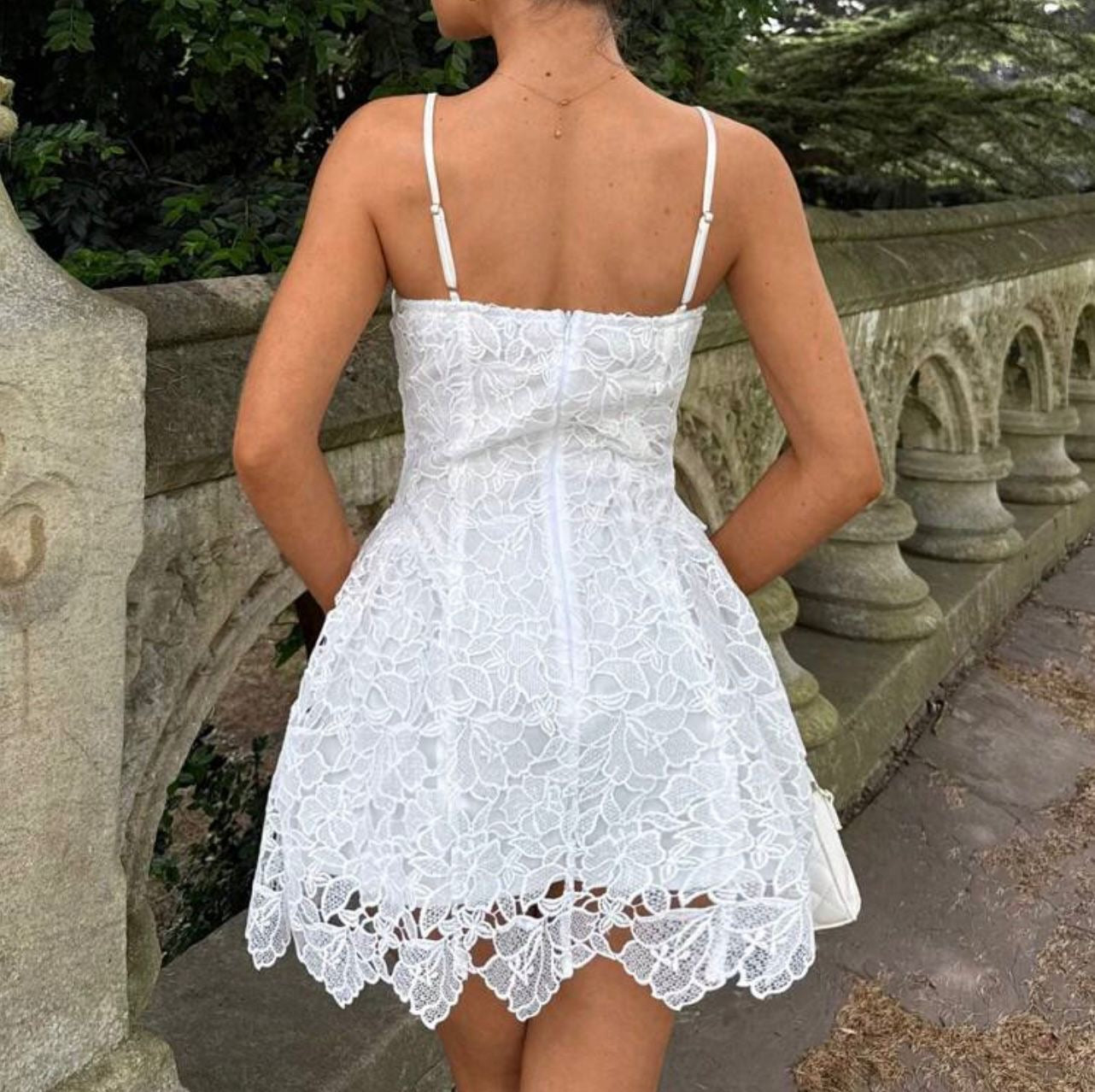 Cami Mini Lace Dress