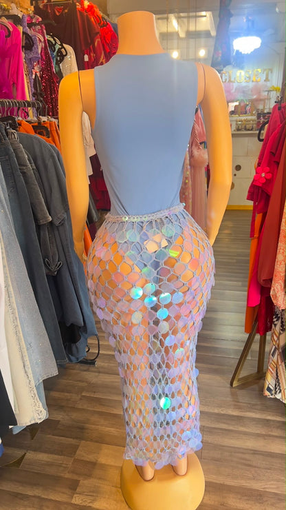 Beach Skirt Sequin