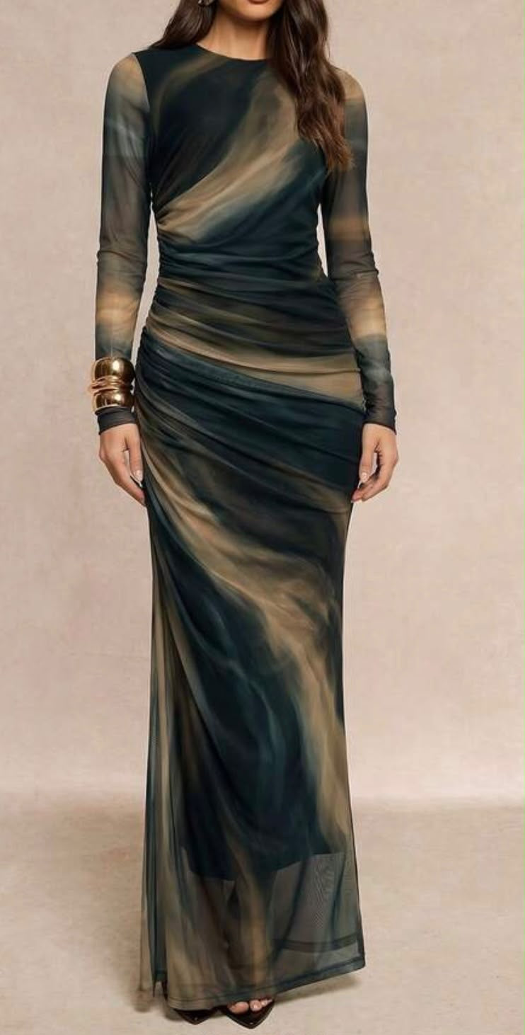 Emily Fitted Maxi Dress