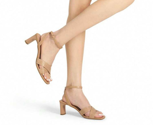 Chunk High Heel Sandals Ankle Strap Open Toe