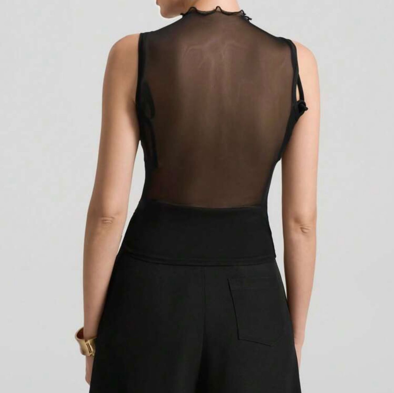 Sheer Rose Blouse